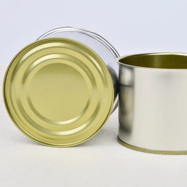 Round Tinplate Cans for Peanuts Packaging