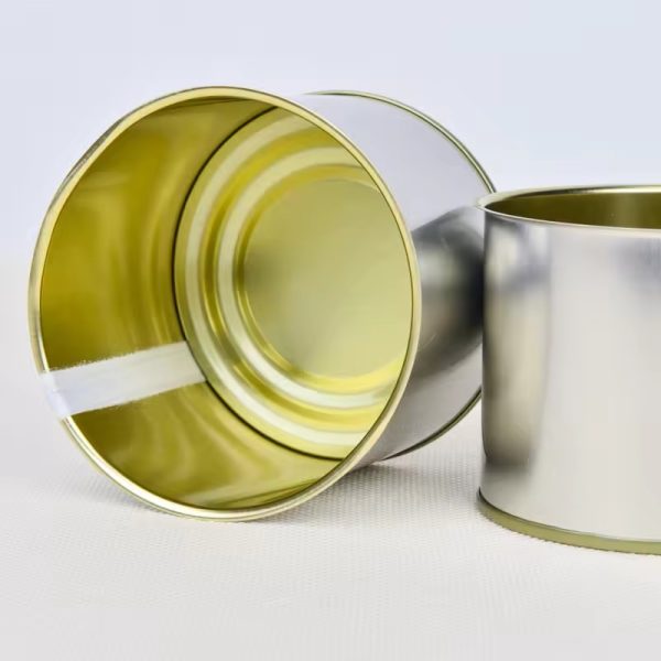 Round Tinplate Cans for Peanuts Packaging