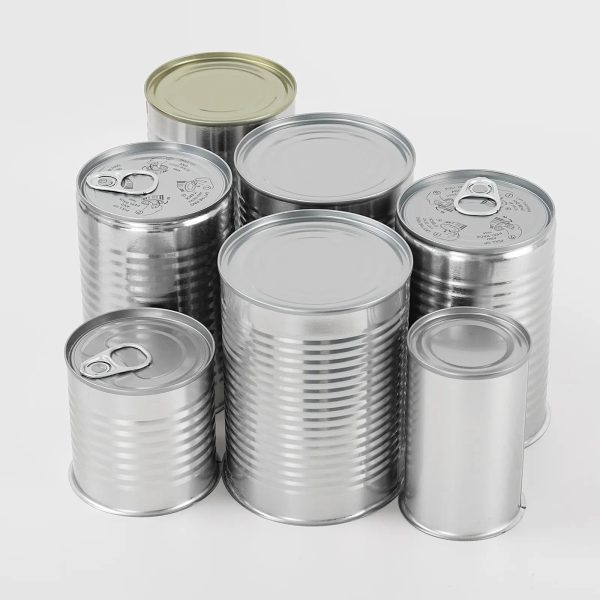 588# Round Tinplate Cans for Sardines